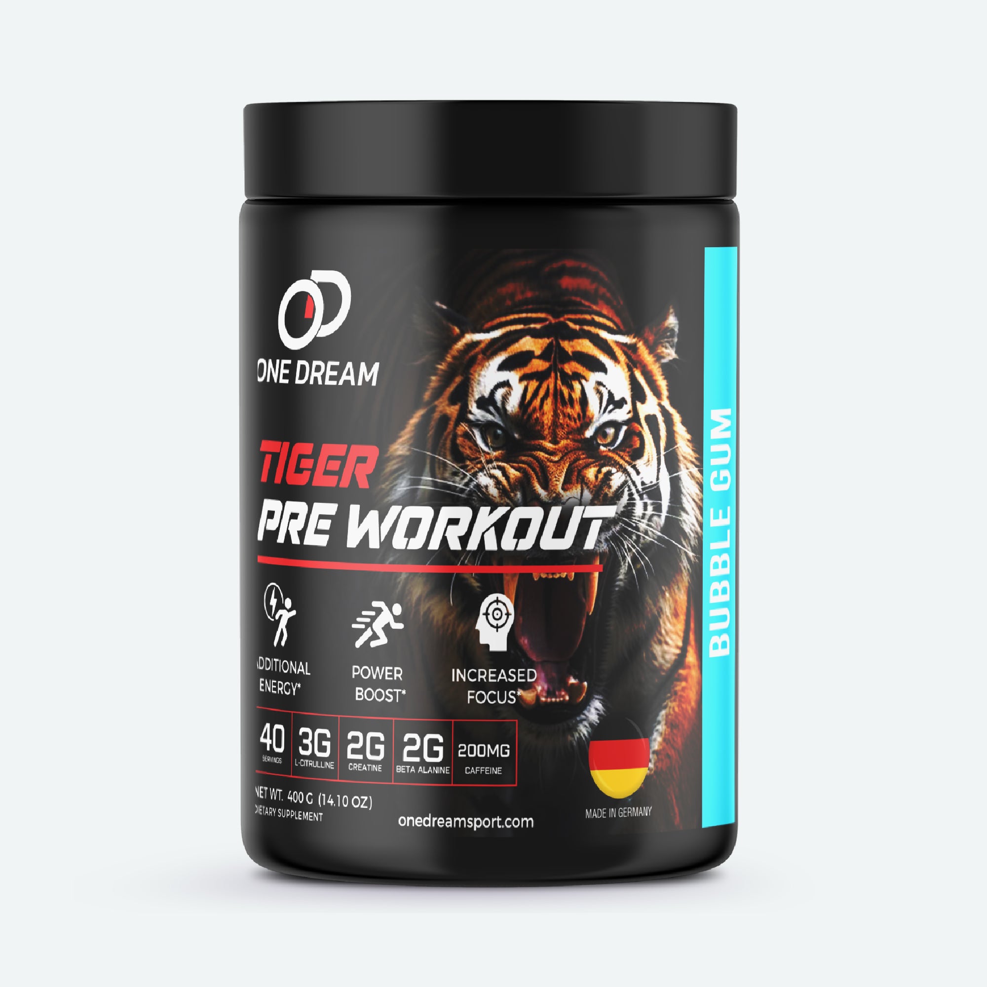 Pre-Workout-Bubble-Gum-L-Citrulline-Malate-Creatine-Beta-Alanine-Caffeine