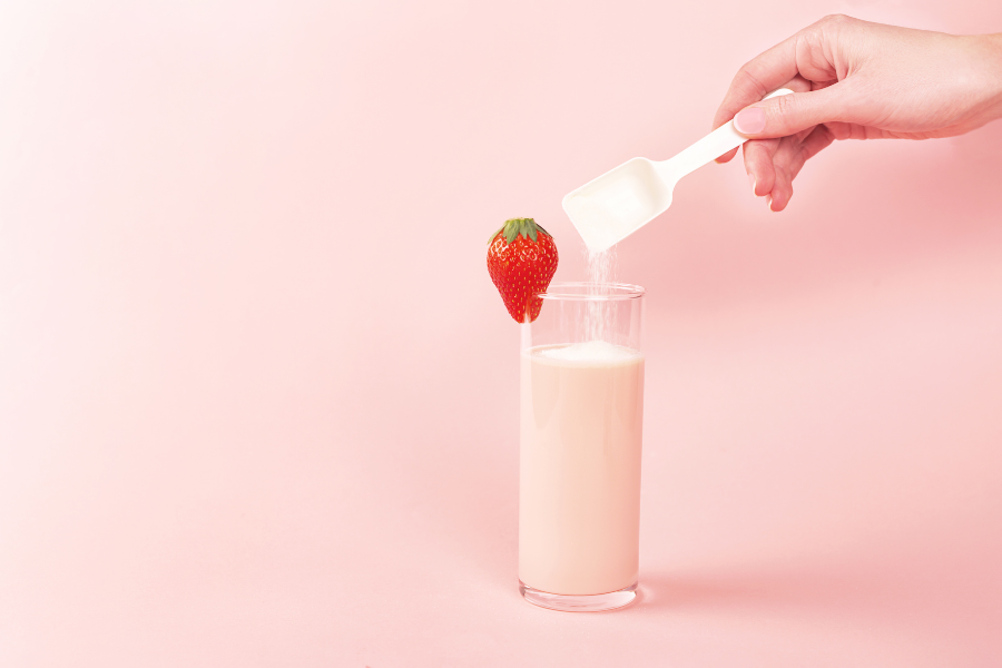 Erdbeer-Protein-Smoothie