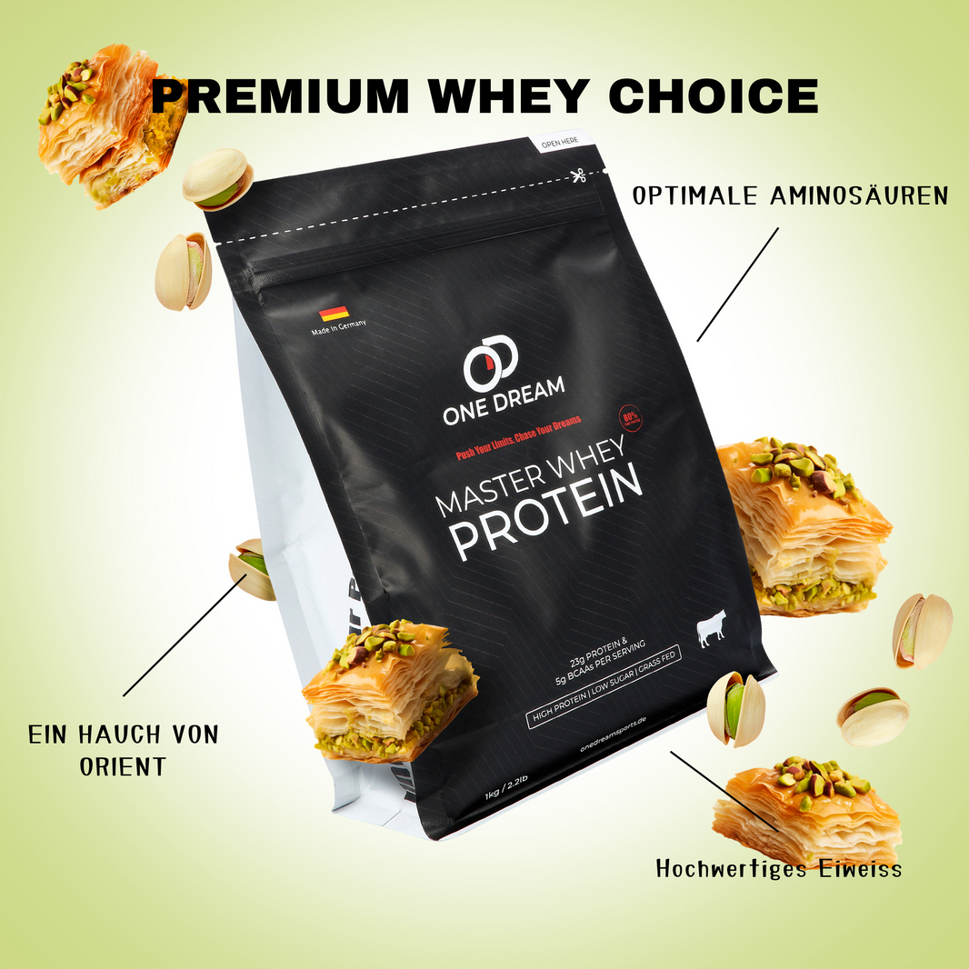 Baklava Bliss: Unser Master Whey in einer süßen Versuchung