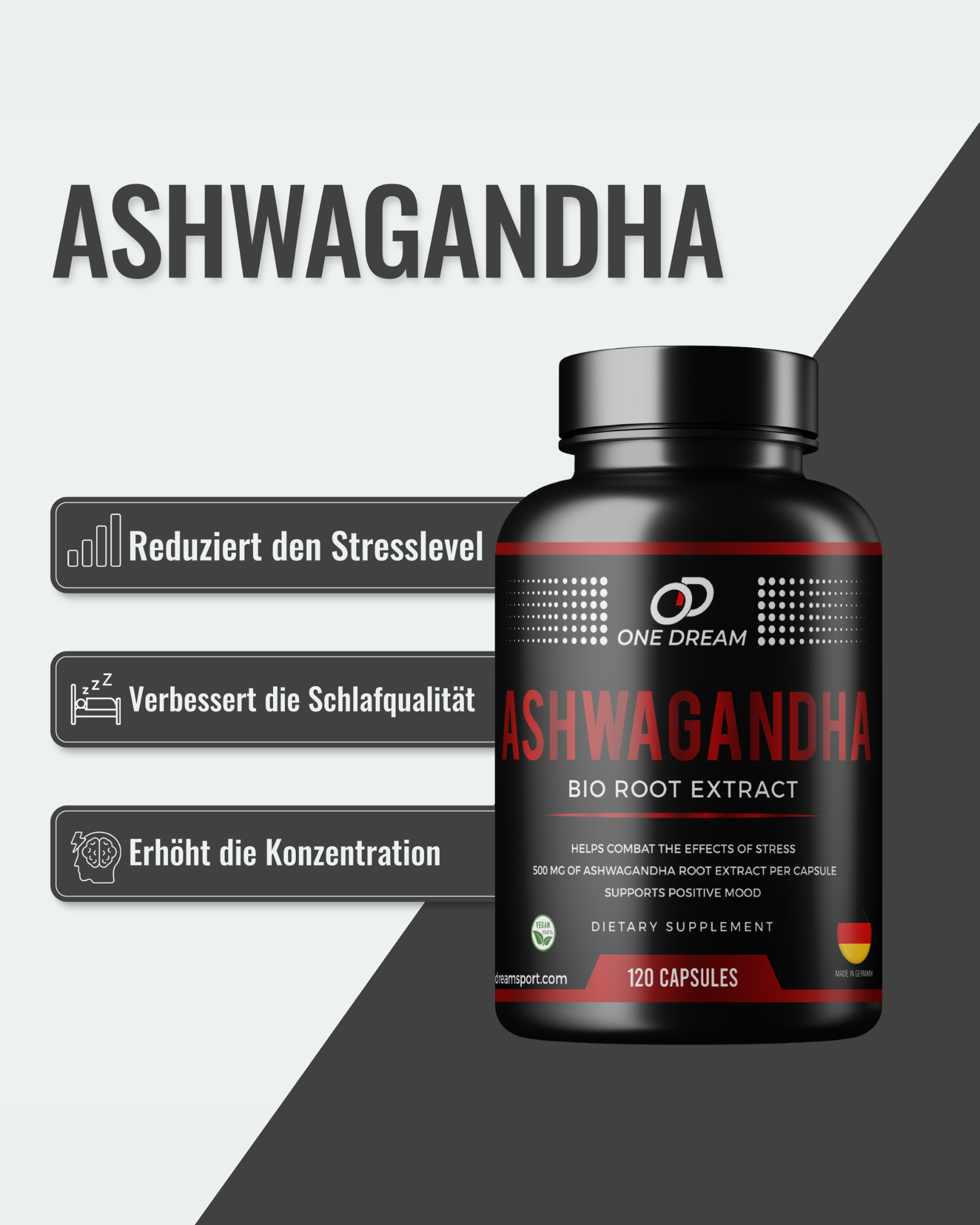 Ashwagandha capsules